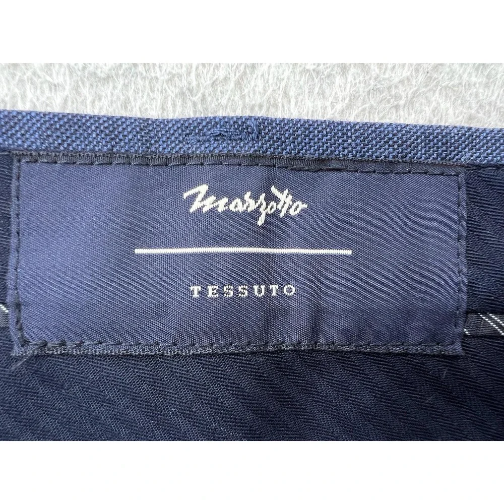 Banana Republic Dress Pants Mens 31x30 Blue Slim Fit Wool Stretch Formal